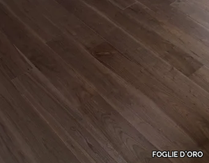 ENGINEERED WOOD PLANKS FLOOR CA' SELVA - Walnut flooring _ FOGLIE D'ORO