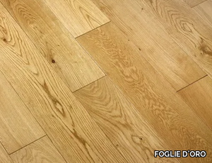 ENGINEERED WOOD PLANKS SOFT ROVERE - 3 layers Sanded oak parquet _ FOGLIE D'ORO