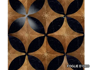 DESIGN PANELS DIAMANTE LUX - Inlaid wooden parquet _ FOGLIE D'ORO