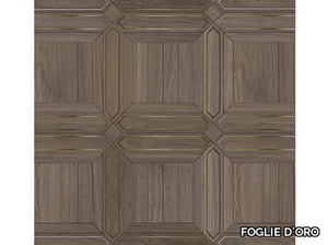 SPECIAL PANEL MATITA INSTALLATION 140 - Inlaid 3 layers wooden parquet _ FOGLIE D'ORO