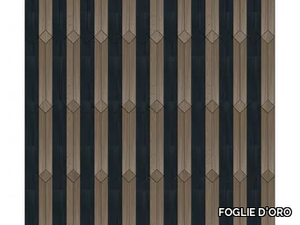 SPECIAL PANEL MATITA INSTALLATION 211 - Inlaid 3 layers wooden parquet _ FOGLIE D'ORO