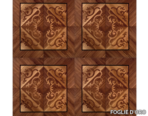 HERITAGE PANELS FIRENZE - Inlaid wooden parquet _ FOGLIE D'ORO