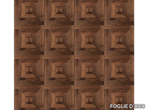 HERITAGE PANELS POSSAGNO - Walnut flooring _ FOGLIE D'ORO