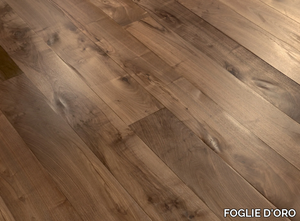 WOOD PLANKS FLOOR ANTIQUE CA' VENIER - Walnut flooring _ FOGLIE D'ORO