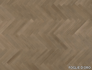 HERRINGBONE 90° FLOOR CA' BASEGGIO - Oak flooring _ FOGLIE D'ORO