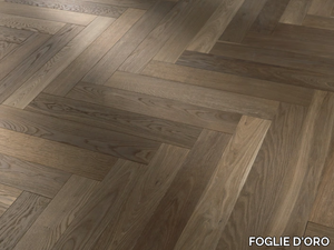 HERRINGBONE 90° FLOOR CA' POLO - Oak flooring _ FOGLIE D'ORO