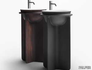 CONTROSTAMPO - Freestanding Cristalplant® washbasin _ FALPER