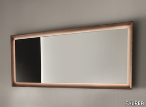 Framed mirror - Rectangular framed mirror with integrated lighting _ FALPER