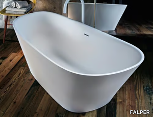 LEVEL45 - Freestanding Ceramilux® bathtub _ FALPER