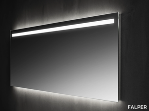 Mirror - Mirrors with straight edges with frontal LED lighting _ FALPER