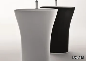 SCOOP - Freestanding Cristalplant® washbasin _ FALPER