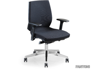 ENA OPERATIVE - Office chair with 5-Spoke base _ FANTONI