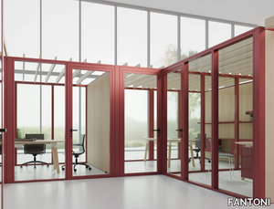 TM - Glass office partition _ FANTONI