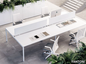 FRAMEWORK 2.0 - Multiple office workstation _ FANTONI