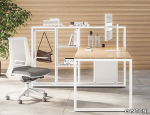 FRAMEWORK 2.0 - Sectional workstation desk _ FANTONI