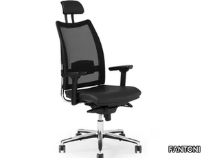 THYME EXECUTIVE - Recliner leather office chair _ FANTONI