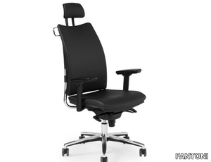 THYME EXECUTIVE - Recliner leather office chair _ FANTONI