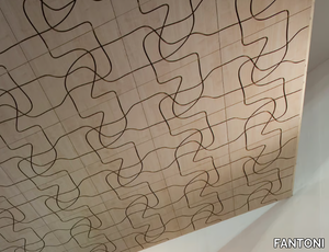 LETWOOD - Sound absorbing MDF wall tiles _ FANTONI