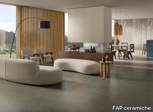 YLICO - Porcelain stoneware wall/floor tiles with concrete effect _ FAP ceramiche