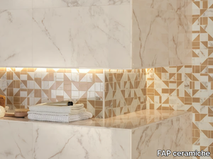 ROMA GOLD - White-paste mosaic _ FAP ceramiche