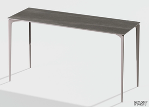 ALLSIZE - Rectangular aluminium high table _ FAST