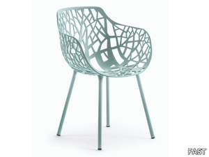 FOREST - Garden chair with armrests _ FAST