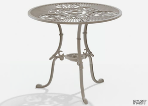 NARCISI - Round aluminium garden table _ FAST