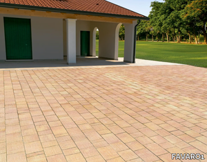 GALASSIA - Concrete outdoor floor tiles / paving block _ FAVARO1