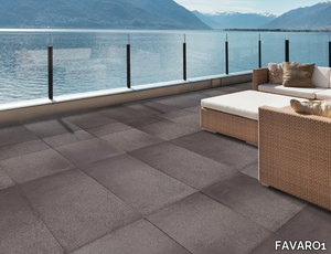 GEODESIA - Reconstructed stone outdoor floor tiles _ FAVARO1