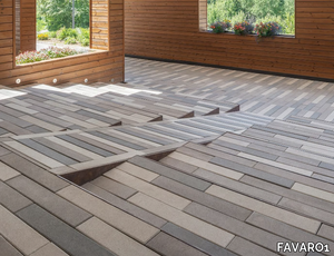 KM+ - Vehicular cement outdoor floor tiles _ FAVARO1