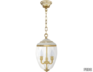 EMPORIO CHANDELIERS - Brass pendant lamp _ FEDE