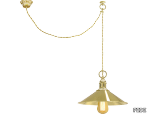 MARSALA - Brass pendant lamp _ FEDE