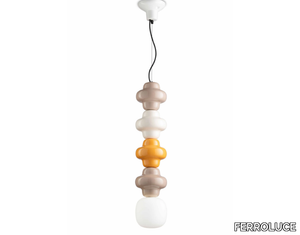 COPACABANA MIX - Ceramic pendant lamp _ FERROLUCE