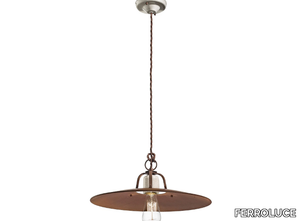 GRUNGE - Metal pendant lamp _ FERROLUCE