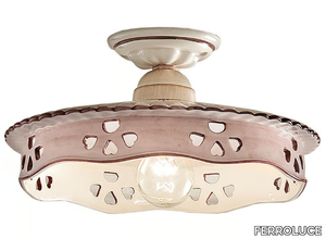 ALESSANDRIA - Ceramic ceiling light _ FERROLUCE