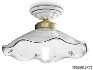 BELLUNO - Ceramic ceiling light _ FERROLUCE