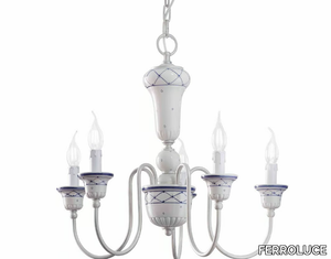 SANREMO - Ceramic chandelier _ FERROLUCE