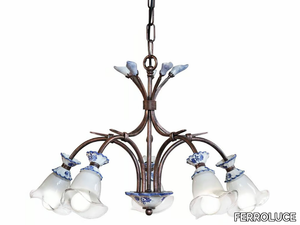 VICENZA - Ceramic chandelier _ FERROLUCE