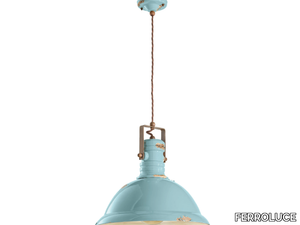 INDUSTRIAL - Swivel ceramic pendant lamp _ FERROLUCE