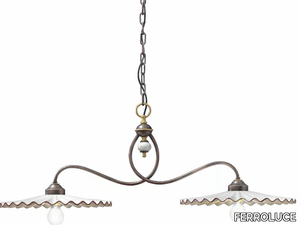 L'AQUILA - Ceramic chandelier _ FERROLUCE