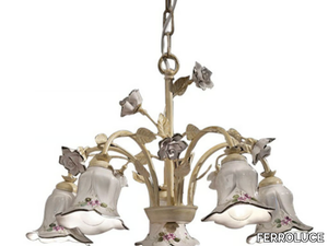 PISA - Ceramic chandelier _ FERROLUCE