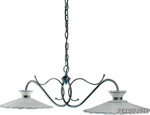 RAVENNA - Ceramic chandelier _ FERROLUCE