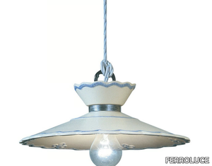 RAVENNA - Ceramic pendant lamp _ FERROLUCE