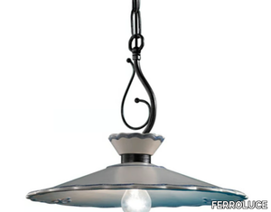 RAVENNA - Ceramic pendant lamp _ FERROLUCE