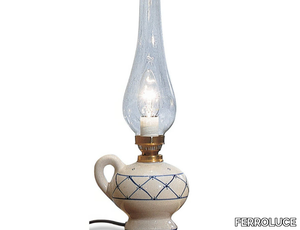 POMPEI - Ceramic table lamp _ FERROLUCE