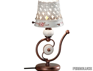 VERONA - Ceramic bedside lamp _ FERROLUCE