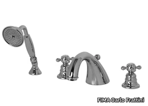 ELIZABETH F5094 - 4 hole bathtub tap with hand shower _ FIMA Carlo Frattini