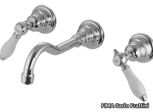 HEREND F5401/5 - 3 hole wall-mounted washbasin tap _ FIMA Carlo Frattini