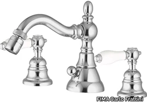 HEREND F5402 - 3 hole countertop bidet tap with swivel spout _ FIMA Carlo Frattini