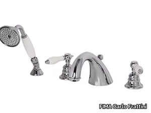 HEREND F5414 - 4 hole bathtub tap with hand shower _ FIMA Carlo Frattini